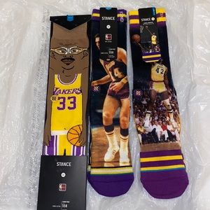 Los Angeles lakers stance socks 2 pack